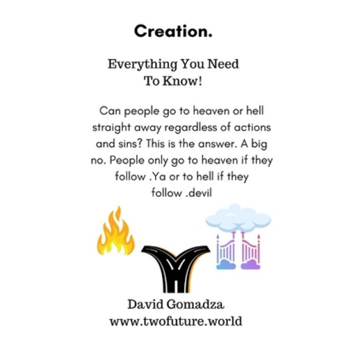 (영문도서) Creation: Everything You Need To Know. Paperback, Independently Published, English, 9798324116194