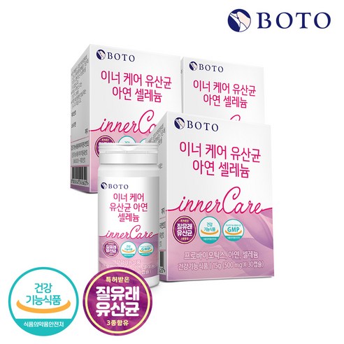 보뚜 포스트바이오틱스 이너 케어 유산균, 30개, 2개