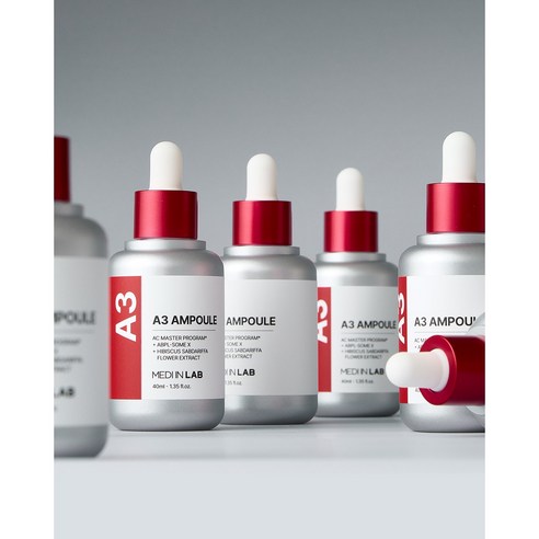 메디인랩 A3 앰플, 여드름 피부 고민 해결의 시작