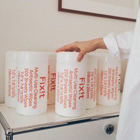 픽싯 퍼퓸 올인원 클리너 청소 세정 티슈, 2개