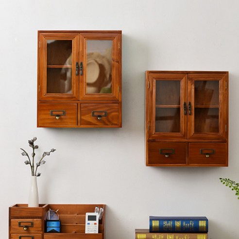 앤틱 미니 서랍장 하나로 책상 정리와 인테리어 효과를 동시에!