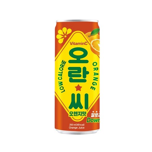 오란씨 오렌지 탄산음료, 250ml, 30개