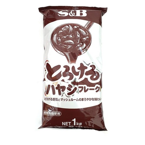 일본 에스앤비 토로케루 하이라이스 하야시라이스 하야시 후레이크 1kg