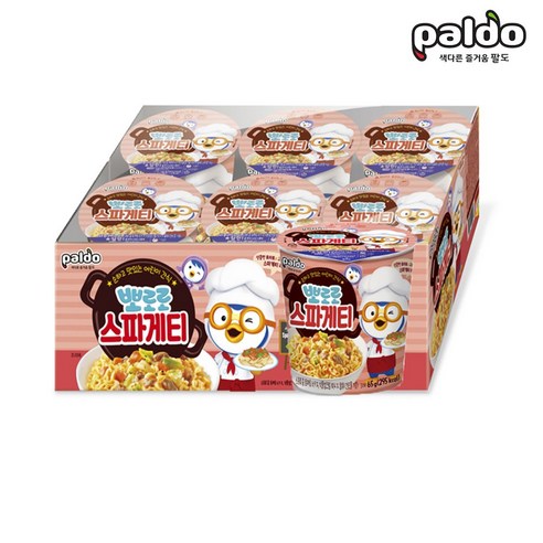 팔도 뽀로로 스파게티 / 65g x 12컵, 12개