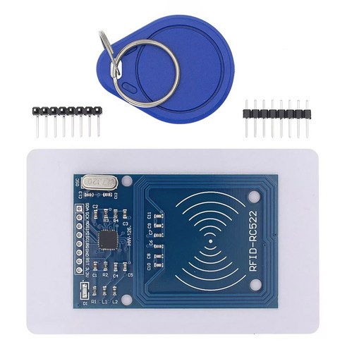 RFID RF IC 카드 리더기 근접 센서 모듈 MFRC 522 S50 푸단 카드 키체인 RC522 MFRC522, MFRC-522, 1개