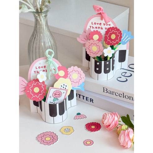 향기로운 선율로 전하는 감사의 마음, 카네이션 피아노 방향제