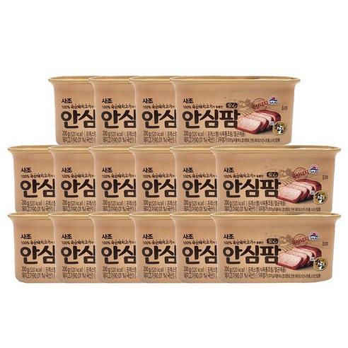 <올따옴> 사조해표 안심팜 200g 16입, 1개