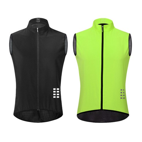 2pc 남자 사이클링 조끼 오토바이 Windproof 민소매 저지 조끼 XXXL
