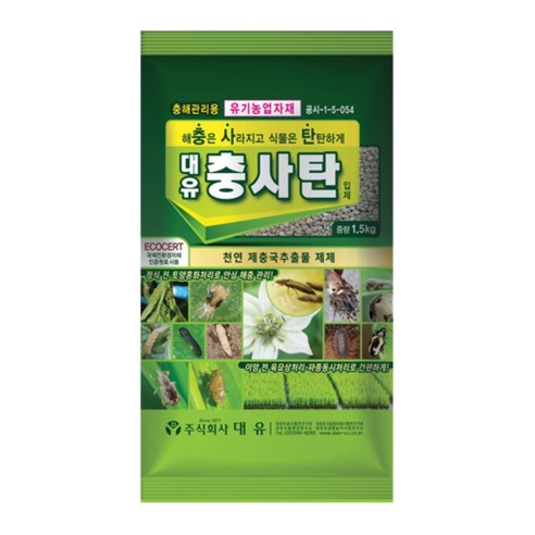 농사친구 고급 토양 병해충관리 충사탄 입제, 1.5kg, 1개