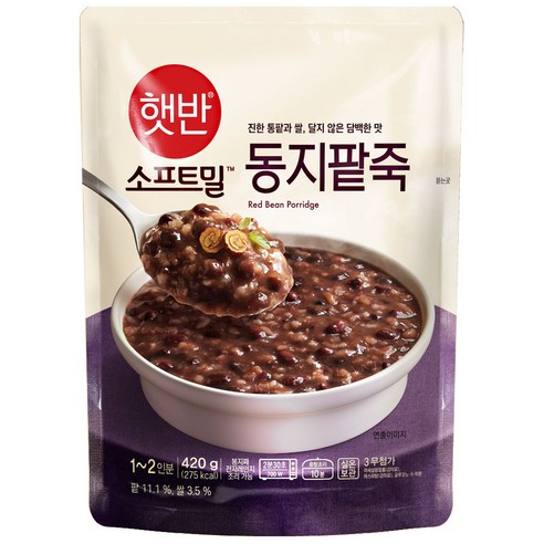 비비고 동지팥죽 420g x 10개 세트 빼떼기죽 비비고 동지팥죽 420g x 10개 세트 빼떼기죽