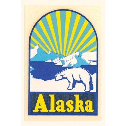 (영문도서) Vintage Journal Alaska Decal Polar Bear Paperback, Found Image Press, English, 9781669524724