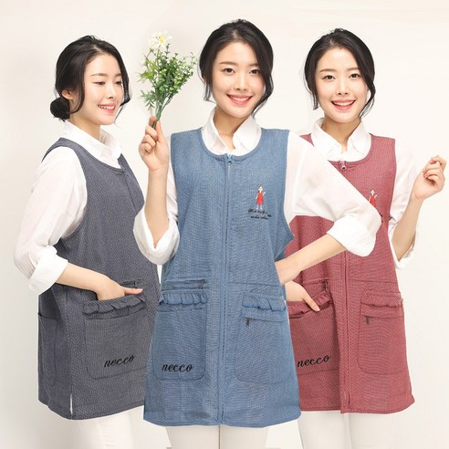 한성실업 네코투투 조끼 앞치마: 스타일과 편안함을 동시에