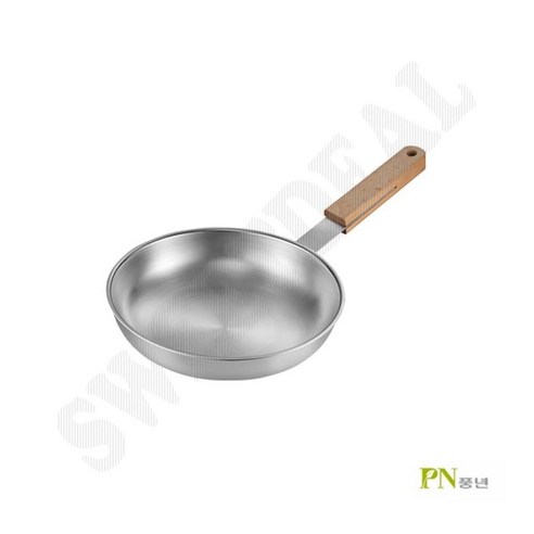 스텐 우드손잡이 IH 인덕션 프라이팬 22CM 스텐프라이팬 인덕션팬 스텐 우드손잡이 IH 인덕션 프라이팬 22CM 스텐프라이팬 인덕션팬