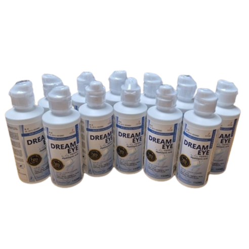 [케이솔루션] 드림아이 소프트 렌즈 세정액 KS-0816 세척액 350ml, 150ml, 12개