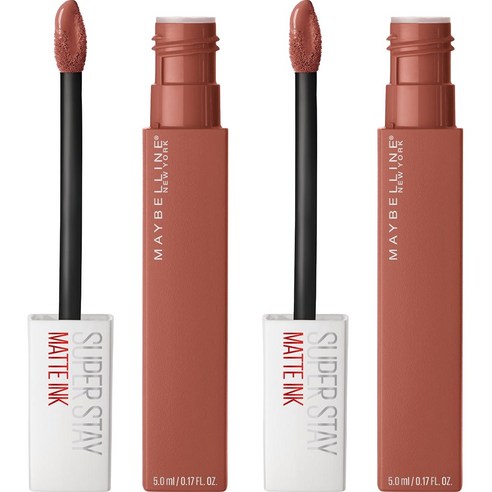 메이블린 뉴욕 슈퍼 스테이 립 잉크 5ml, 070 Amazonian, 2개