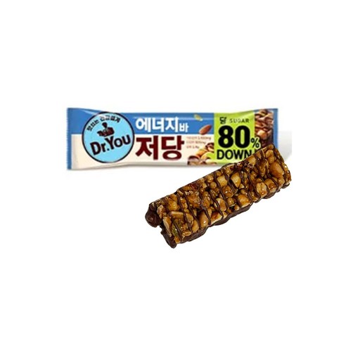 오리온 닥터유 저당 에너지바, 50g, 48개