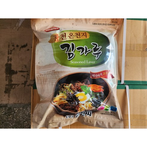 온천지김가루 1kg x 4봉 1박스, 4개