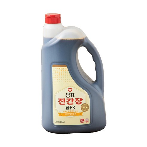 샘표 진간장 금 F3, 2.8L, 1개