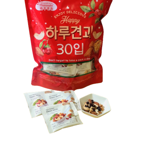 하루 견과 30입, 30개, 1개 - 봉지라면 | 쿠팡