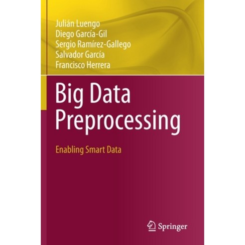 Big Data Preprocessing: Enabling Smart Data Paperback, Springer, English, 9783030391072