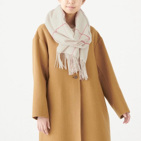 무인양품 MUJI 울 와이드 스톨