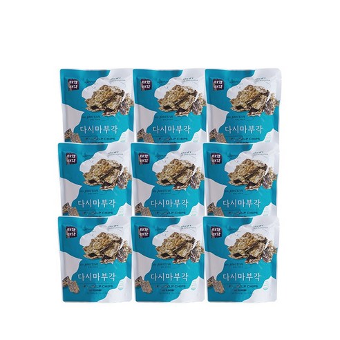 [티각태각] 다시마부각30g 9개, 30g