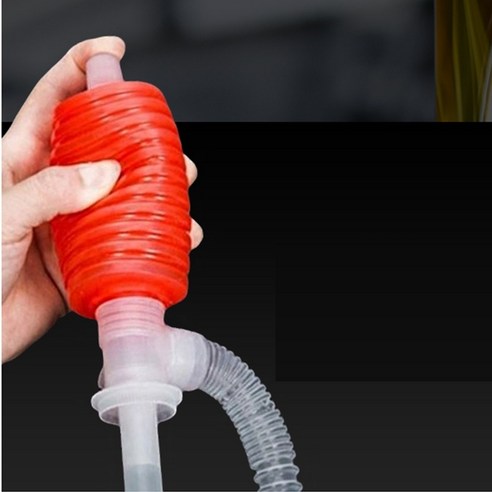 드럼용오일 기름 등유 석유 말통 자바라 수동펌프 캠핑난로, 1개