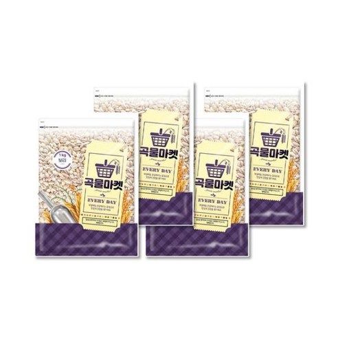 [곡물마켓] 국내산 백태 1kg x 4, 4개