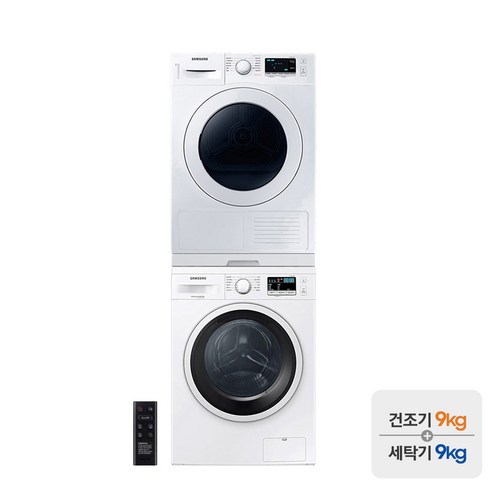 삶을 혁신하는 깨끗함과 편리함, 삼성 드럼세탁기 건조기 세트