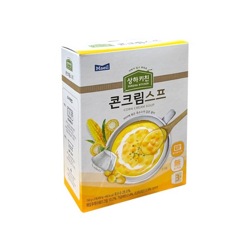 매일유업 상하키친 콘크림 스프 3p