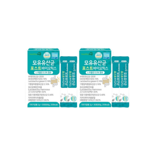 모유유산균 bnr17유산균 다이어트 분말 락토바실러스가세리 포스트바이오틱스 [뉴트라업 비에날씬 택1], 2박스, 30포