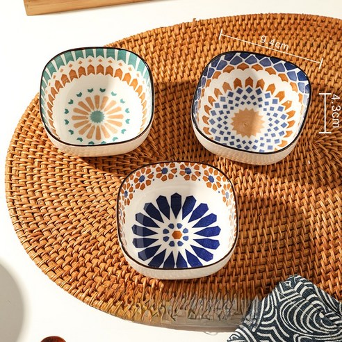 식탁에 감성을 더하는 YAPOGI 보헤미안 국그릇