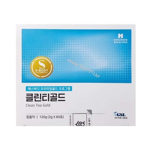 클린티 골드(60포) 최신정품, 2박스, 120g