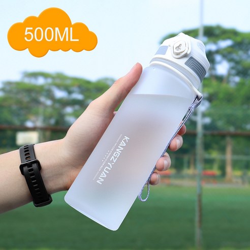 DFMEI 대용량 스포츠 물컵 남 여름 헬스 주전자 아웃도어 물병 페트컵 주전자, 2200ML 그레이_트리탄 소재