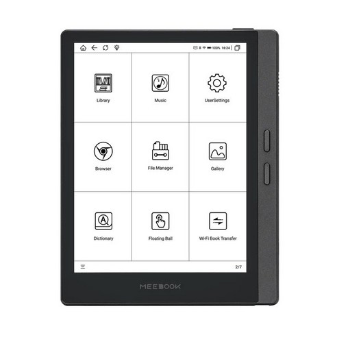 전자책단말기 Meebook M7 Ereader 인치 300 PPI 안드로이드 11 3GB RAM 및 물리적 페이지 버튼 신제품, 없음, 없음