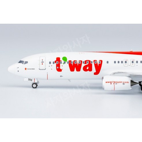 1:400 NG 티웨이항공 tway Air 신한카드 B737-800 HL8306 58169