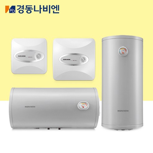 [경동나비엔] 스테인리스 전기온수기 ESW550-15~50L, ESW550-50WV, 벽걸이 세로형, 설치의뢰(설치비 별도)