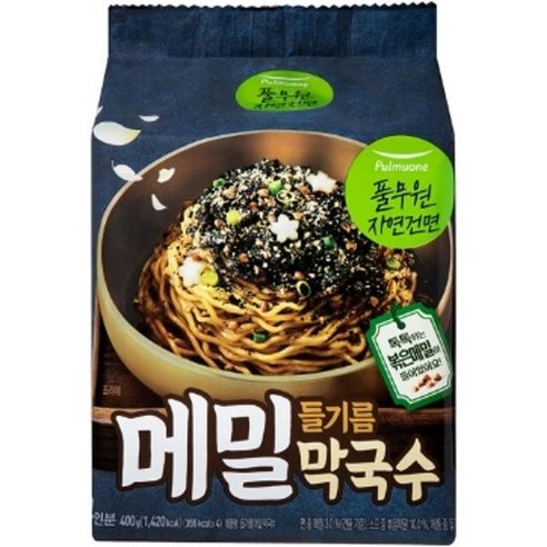 풀무원 우리집 [풀무원자연건면]들기름 메밀 막국수 1개 2개 3개 4개 5개 6개 7개 8개 9개 10개 11개 12개 13개 14개 15개 16개 17개 18개 면요리 누들 가족, 34세트