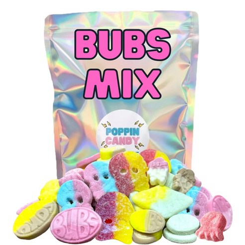 스웨디시 젤리 캔디 법스 믹스 BUBS 1kg, 1개