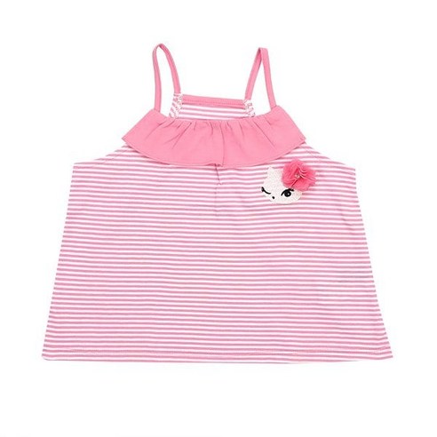 (백화점 정품) 프랜치캣 핑크 S/T 나시 T(Q83DCT410) 218376