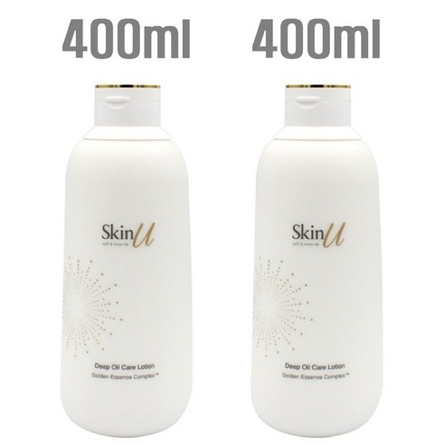 아모레퍼시픽 스킨유 딥 오일 케어 로션 400g, 800g, 4개 - 바디로션 | 쿠팡