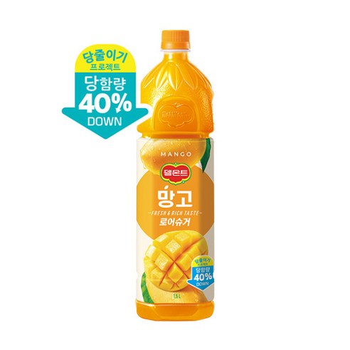 델몬트 망고 로어슈거 1.5L, 1개