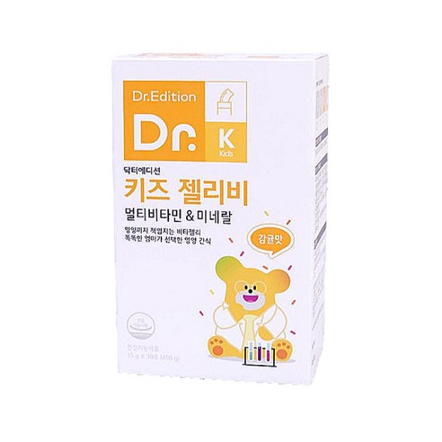 닥터에디션 키즈 젤리비 어린이 종합영양제, 450g