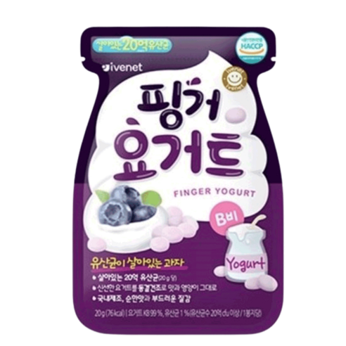 아이배냇 핑거 요거트, 블루베리, 20g, 3개