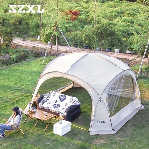 자연을 품은 듯 아늑한 SZXL 대형 돔쉘터