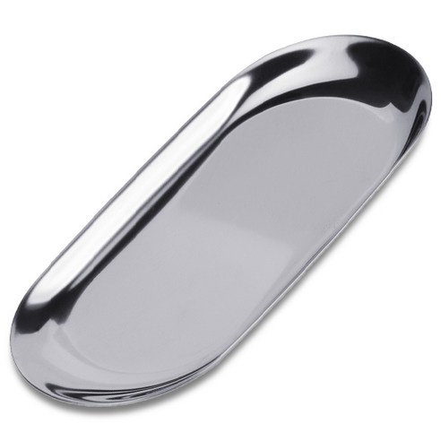 라몽 스테인리스 플레이트, 2개, 실버