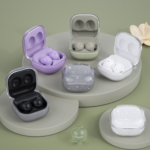 리빙듀오 갤럭시 버즈2 오로라 케이스 파우치