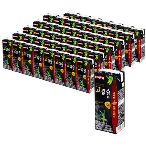 삼육두유 고칼슘 블랙 190ml x 48팩입, 288개