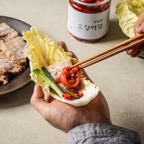 남도의 깊은 감칠맛을 담은 갓미학 전라도 여수 저염 오징어젓갈