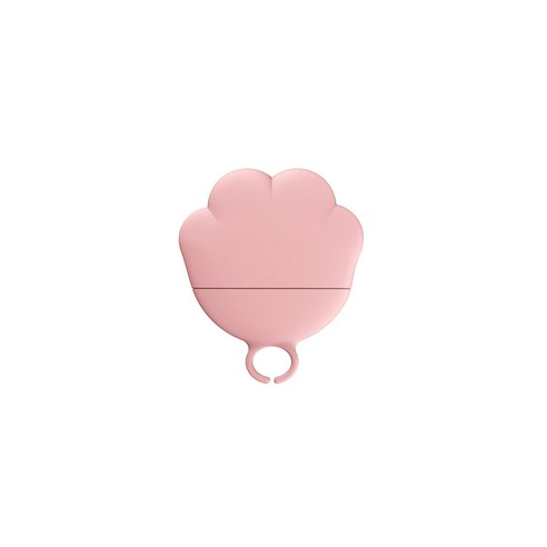 고양이 수 숟가락 애완 동물 수 숟가락 고양이 깡통 고양이 용품 먹이 고양이 삽, 핑크 커버